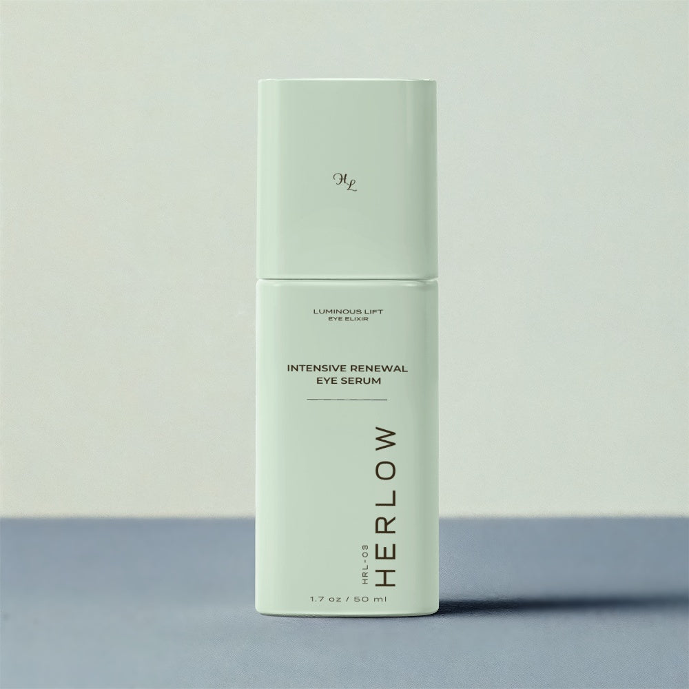 HERLOW Intensive Renewal Eye Serum for women, a brightening eye serum for women with a sleek design