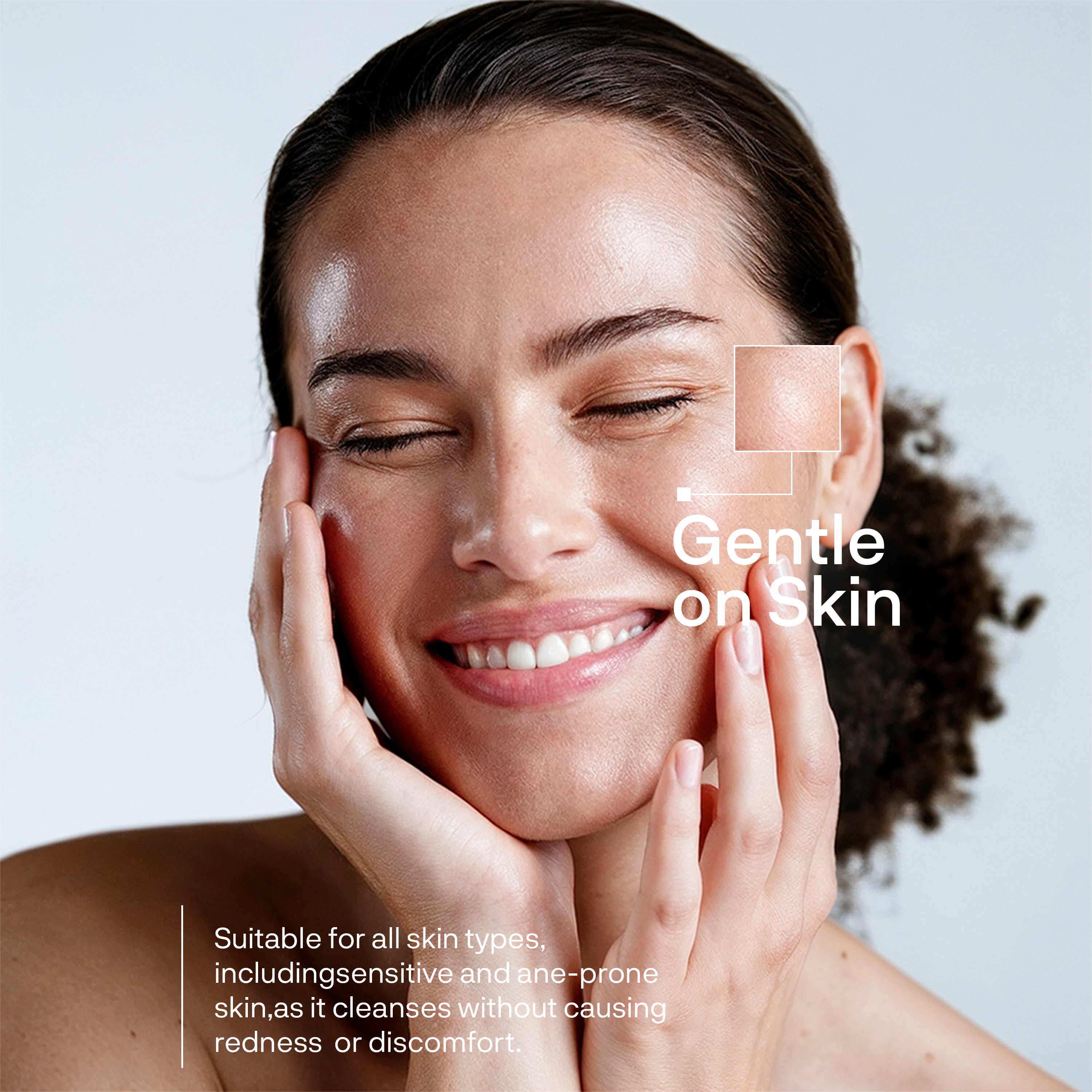 HERLOW milky oil foaming cleanser gently removes impurities for glowing skin
