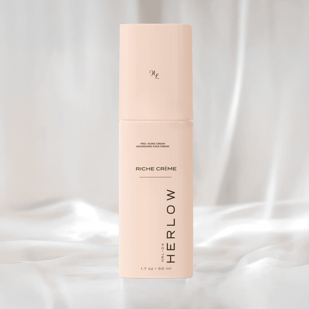 Riche Cream by HERLOW, a pro-aging face cream for youthful and radiant skin