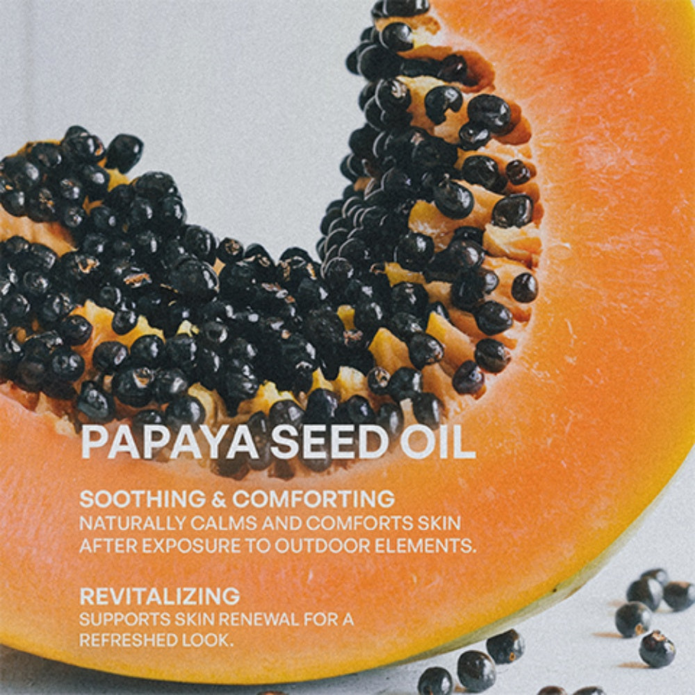 HERLOW Tallow Sun Stick with soothing papaya seed oil for skin comfort after outdoor exposure